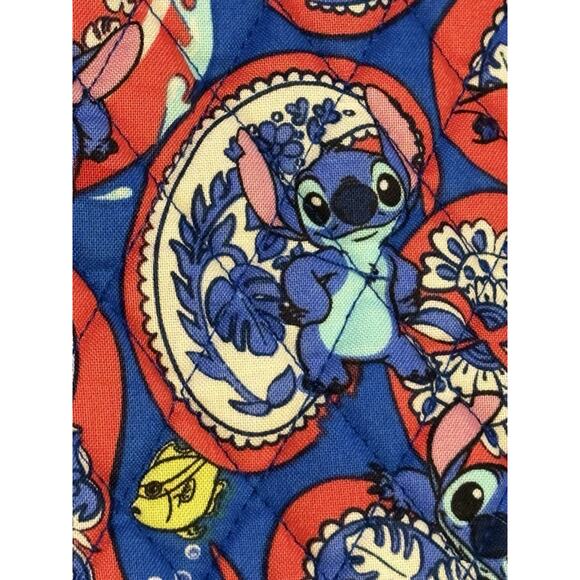 Vera Bradley Disney Stitch Monstera Paisley Large Backpack Bag Travel EXACT main image 5